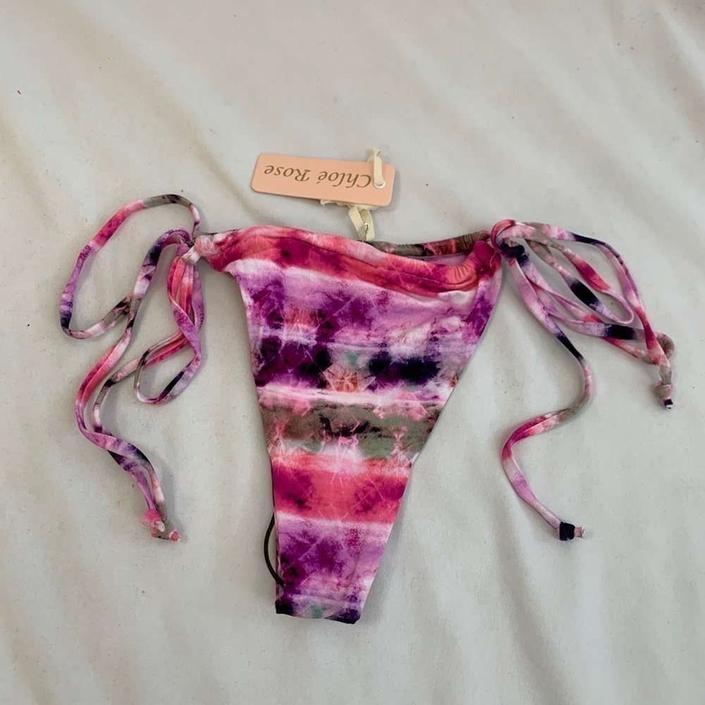 Chloe Rose Dream On Tie‎ Dye Cheeky Bikini Bottom